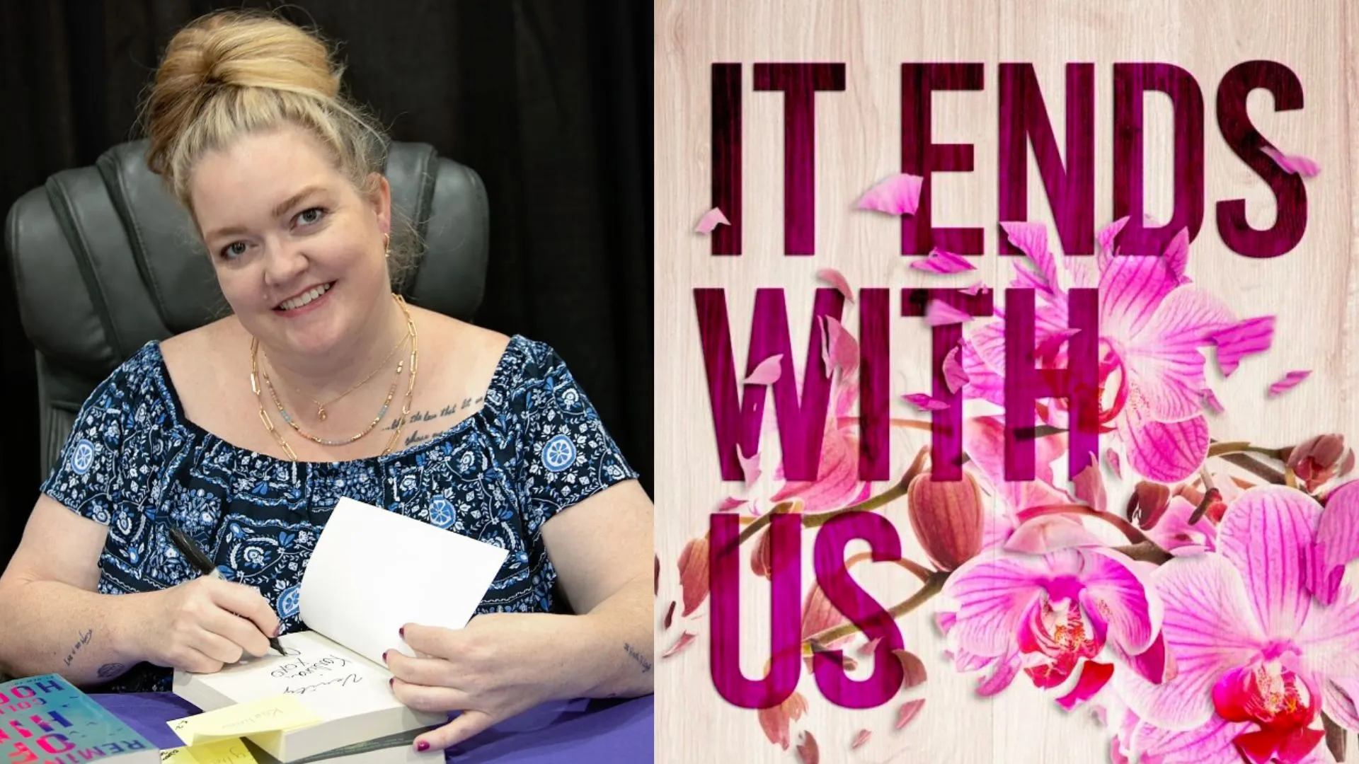 Colleen Hoover, the author of “It Ends With Us."