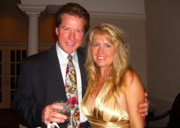 Jeff Dunham with his first wife Paige Brown Dunham.