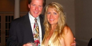 Jeff Dunham with his first wife Paige Brown Dunham.