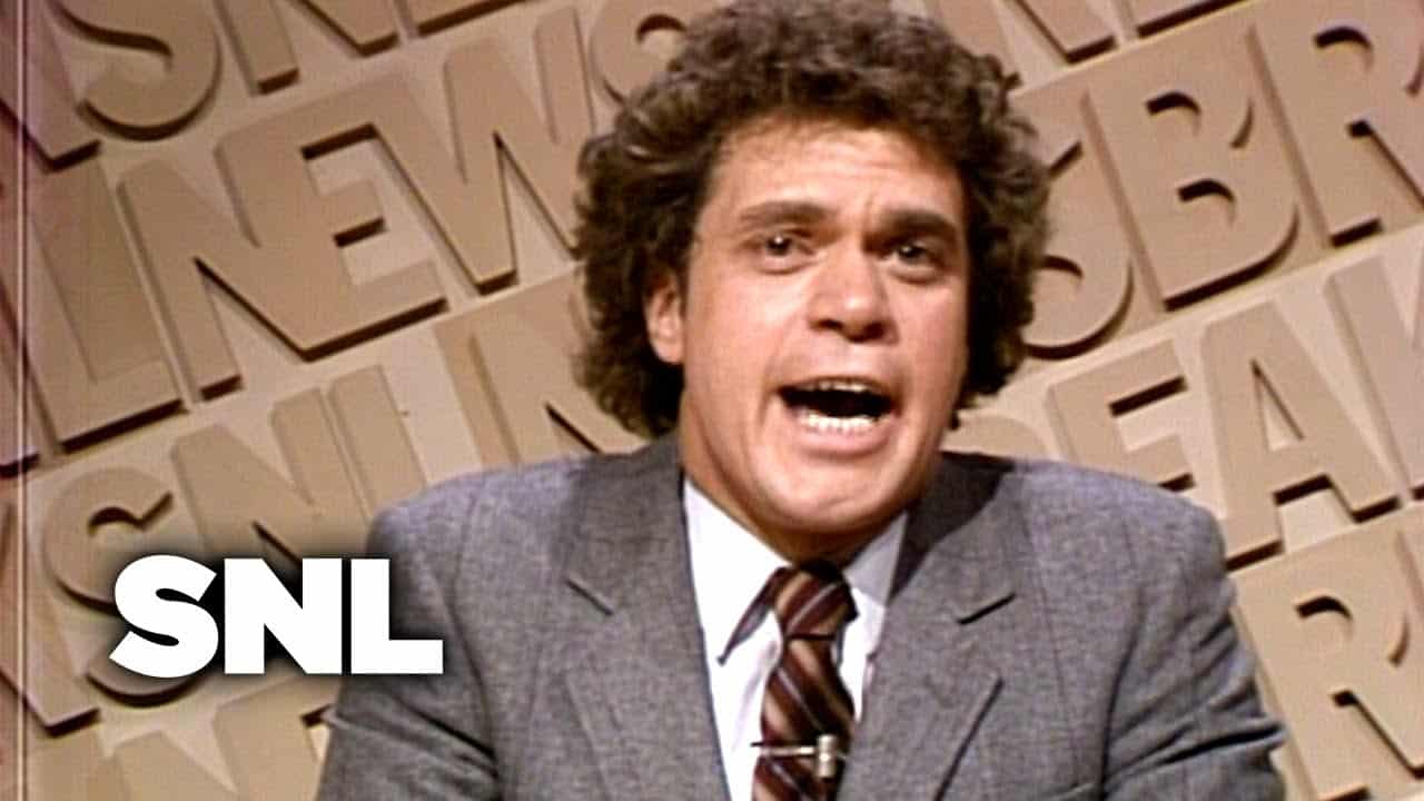 A young Joe Piscopo performing on SNL.