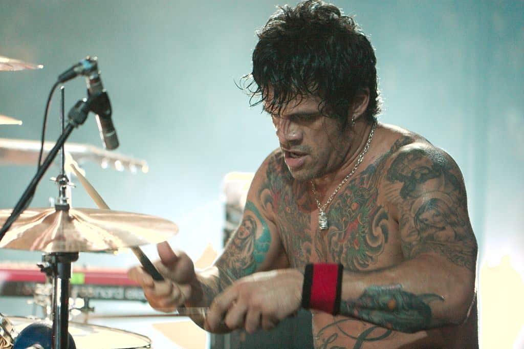 Joey Castillo at a live concert performance. 