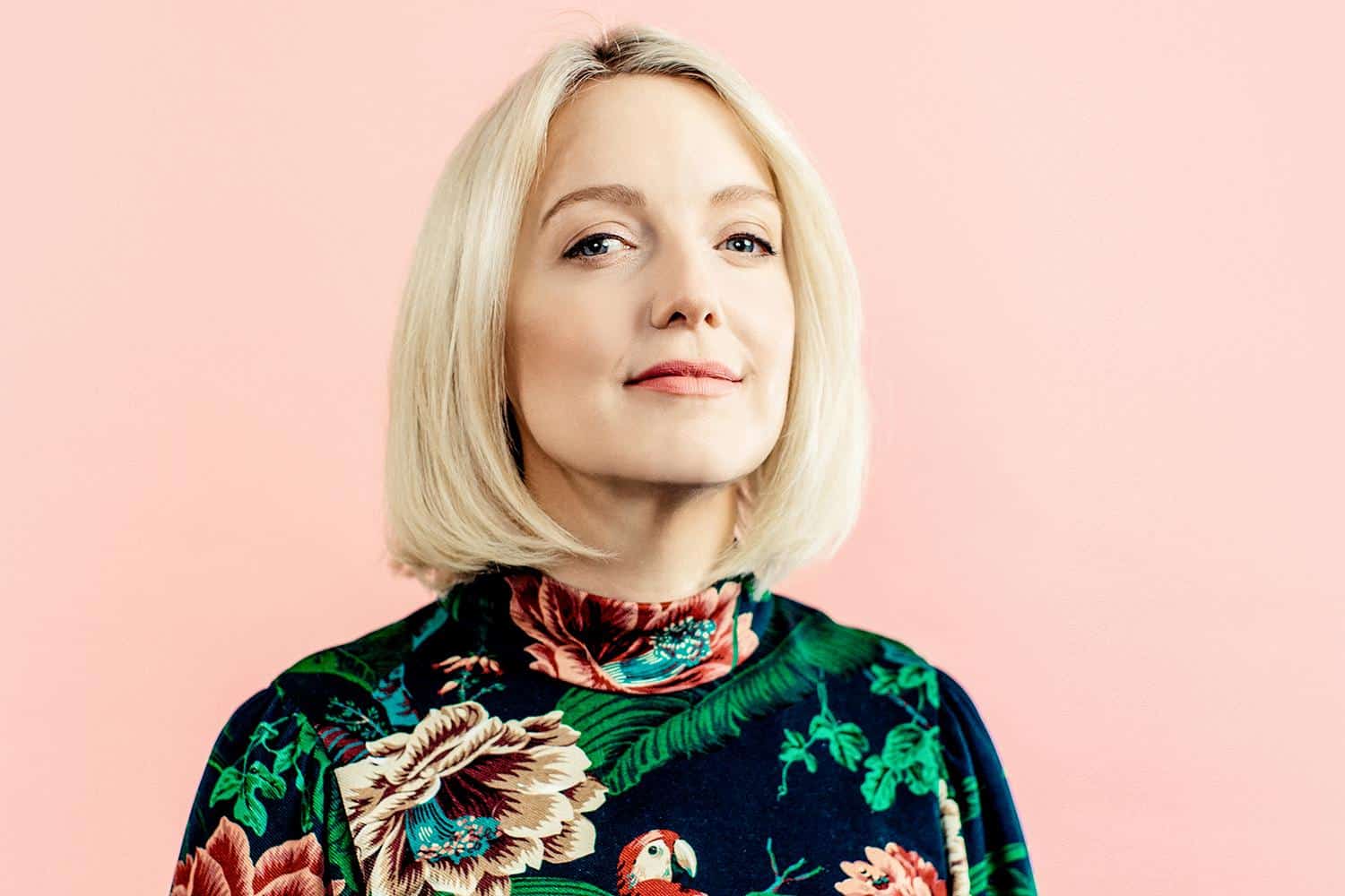 Lauren Laverne, the multi-talented British broadcaster who is renowned for her captivating stage presence and unique voice.