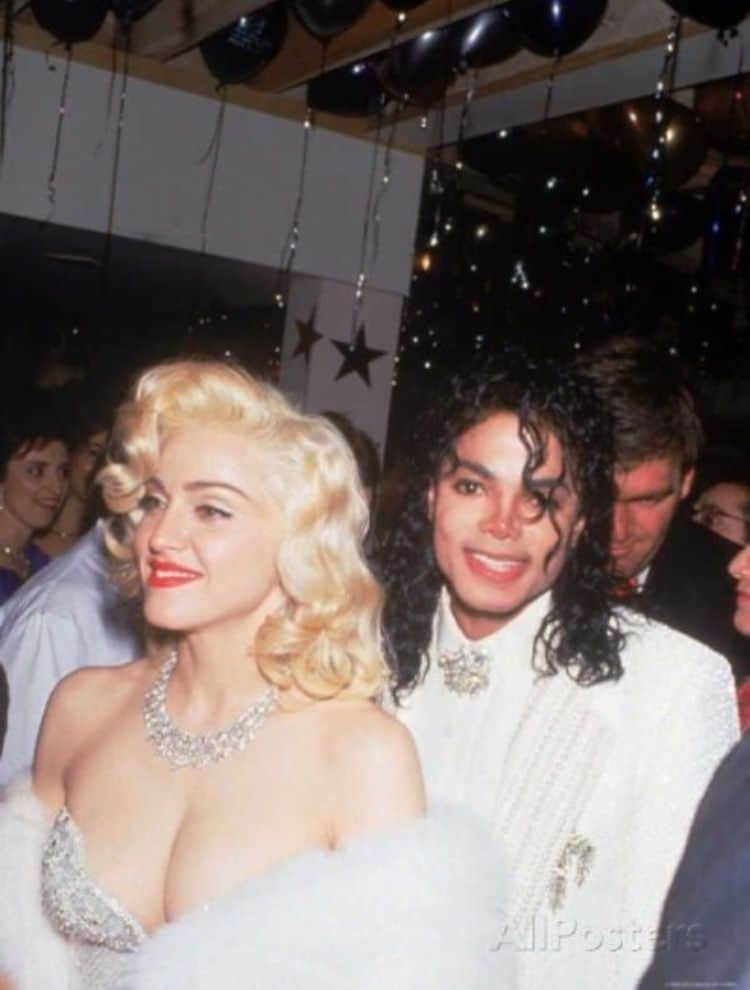 Michael Jackson and Madonna 