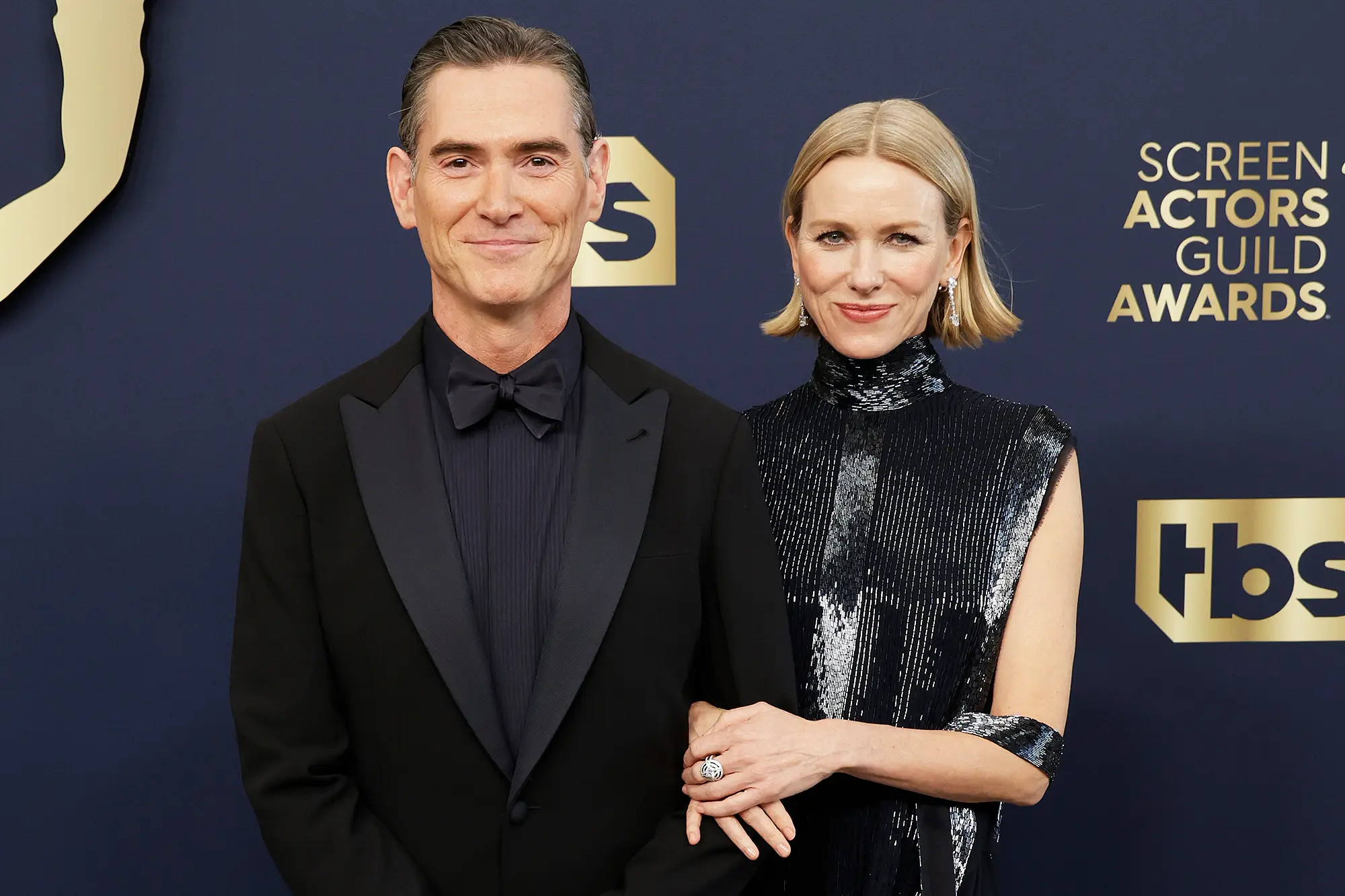 Naomi Watts with her current partner, Billy Crudup.