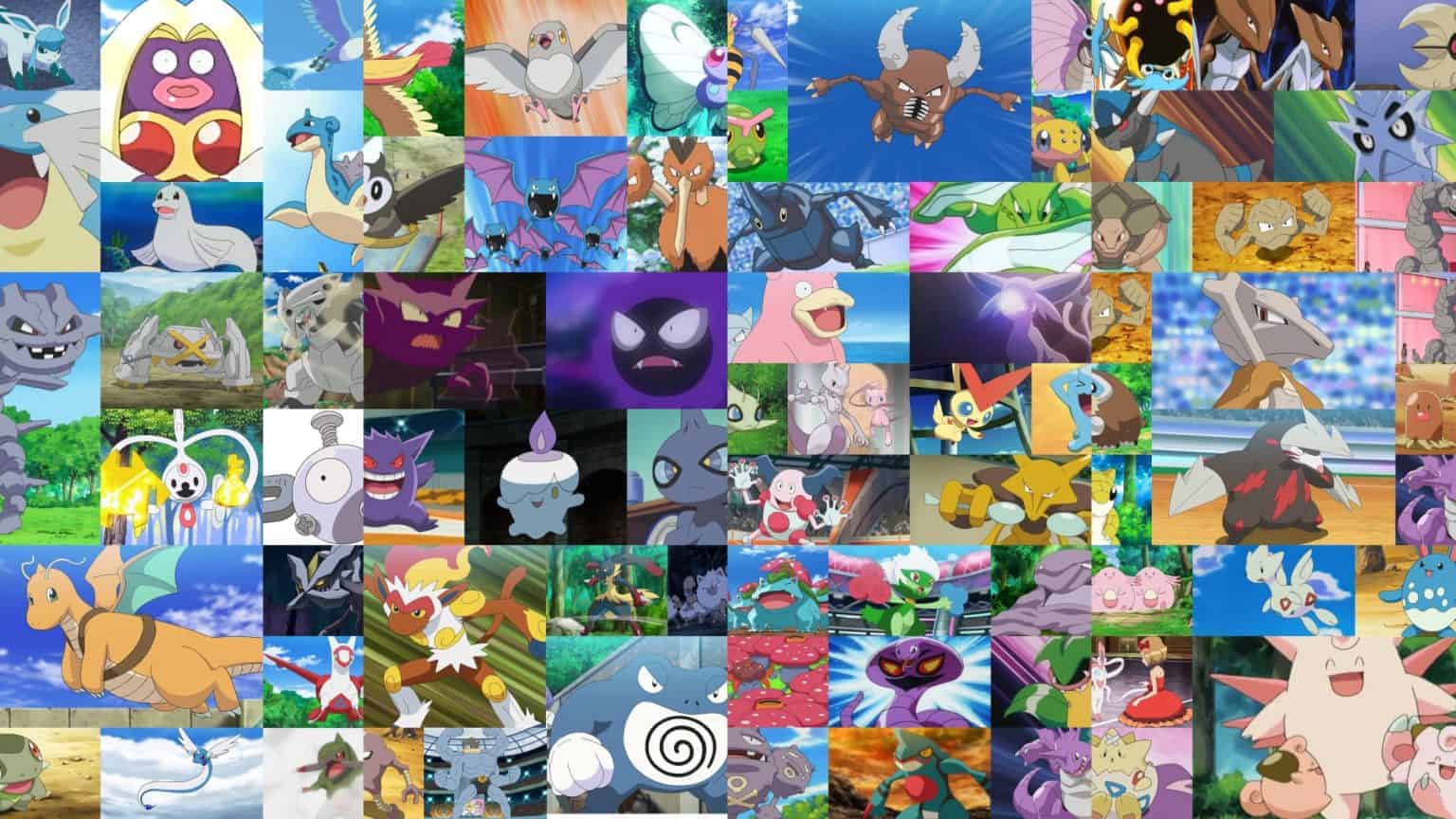 Complete List of Pokémon