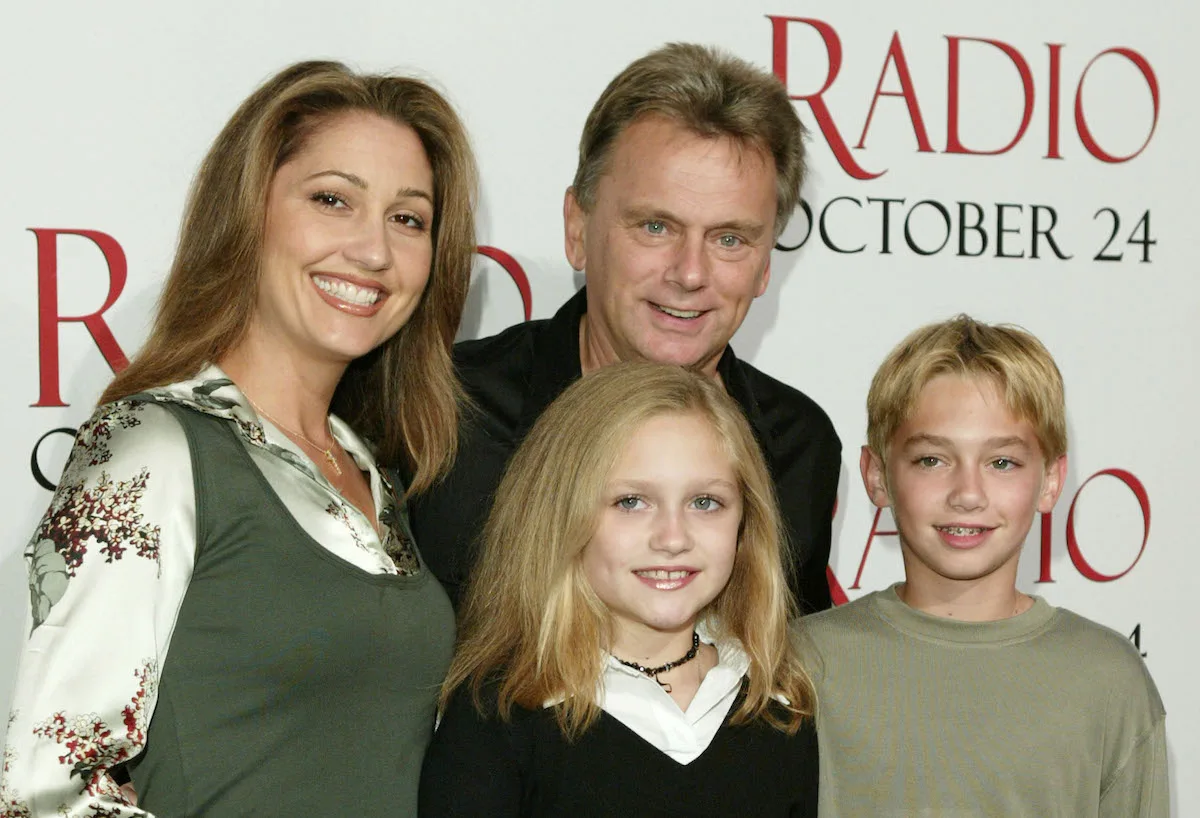 Pat Sajak with his family.