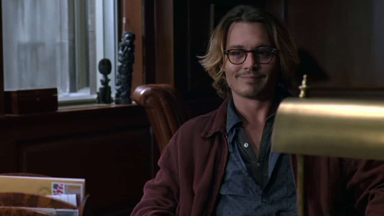 Johnny Depp as Mort Rainey in the film