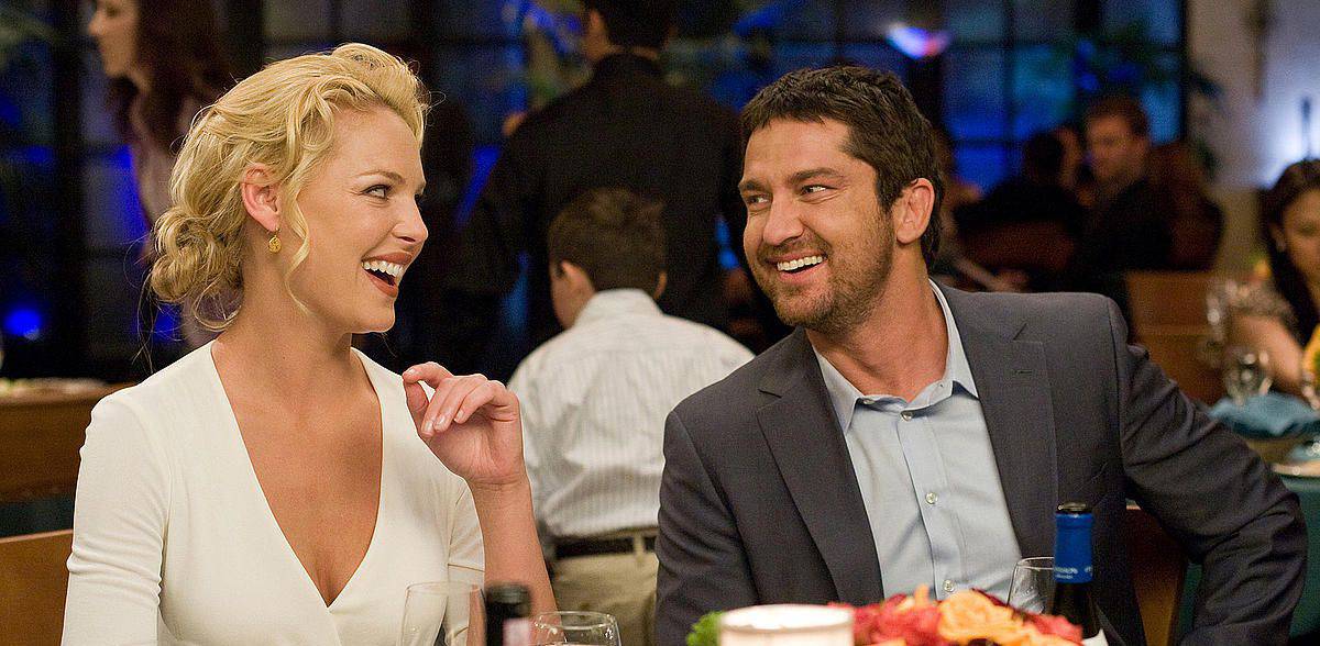 Gerard Butler and Katherine Heigl 