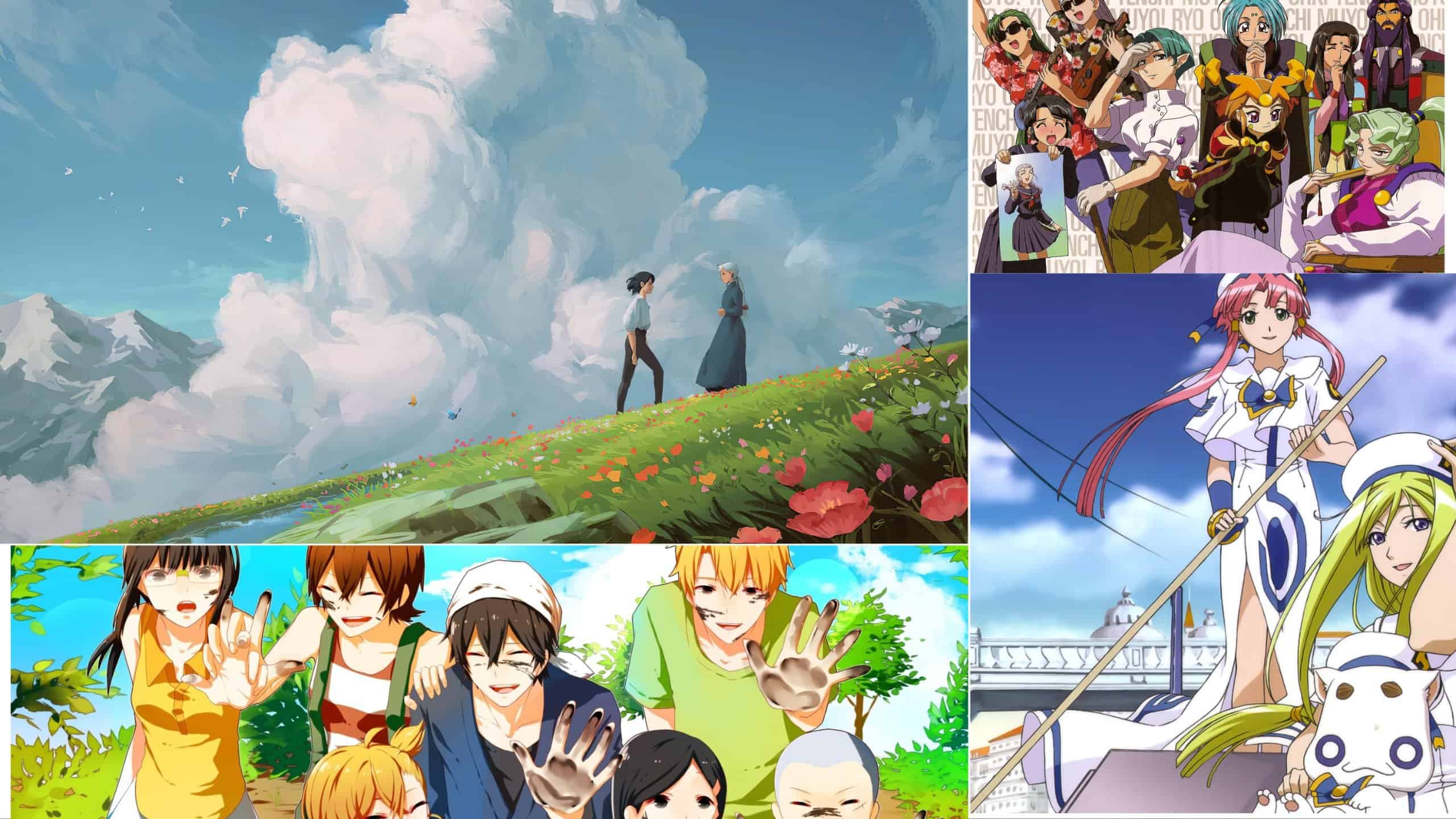HD wallpaper: anime, landscape, relaxing, children, technology, one person  | Wallpaper Flare
