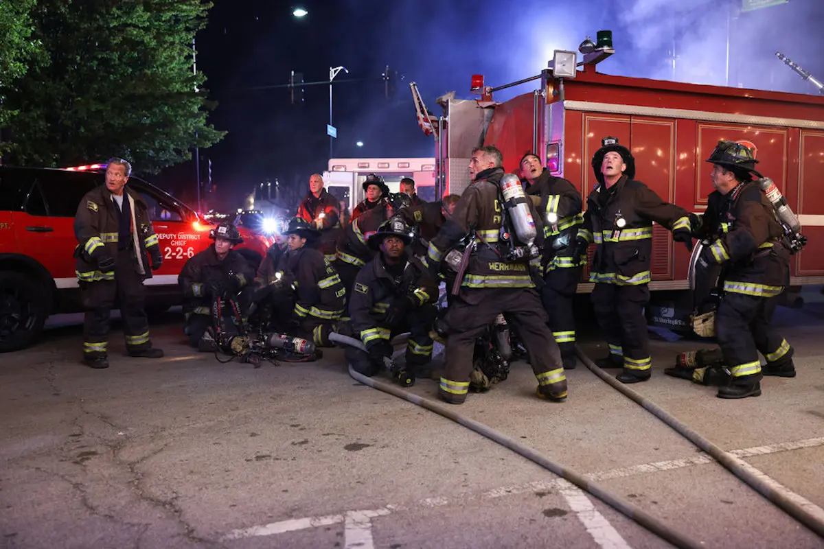 A cut from the series, Chicago Fire (Credits: NBC)