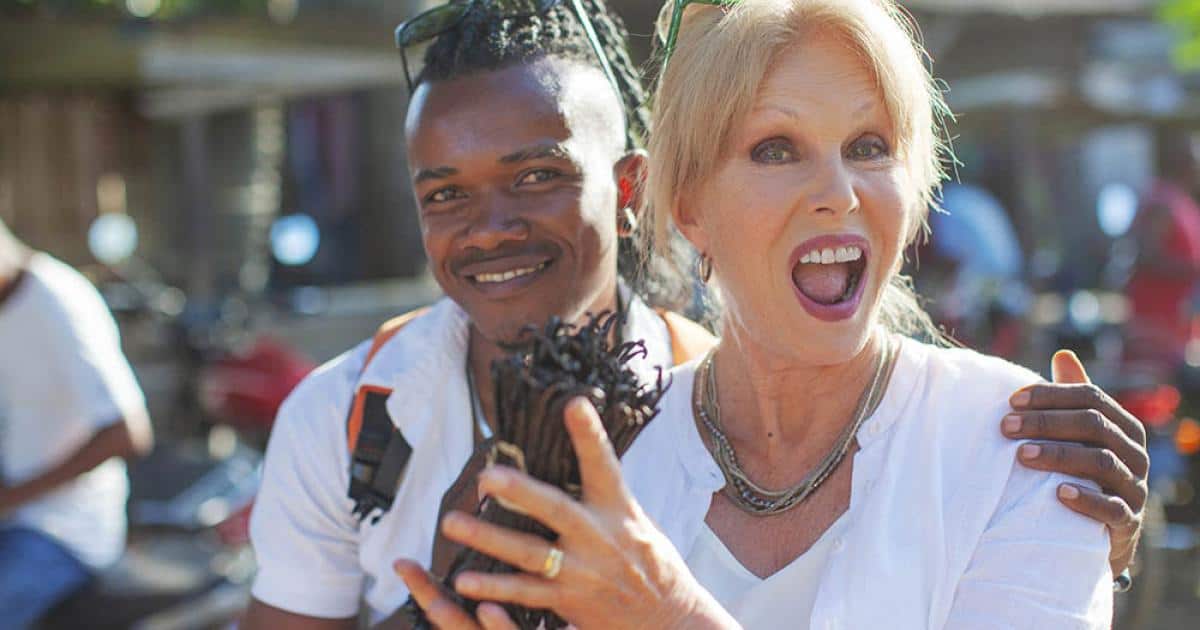 A still from the third episode of the show, Joanna Lumley's Spice Trail Adventure (Credits: ITV)