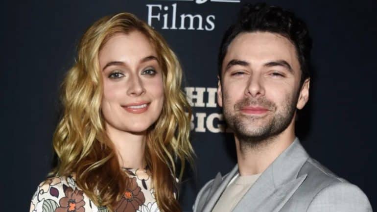 Aidan Turner And Caitlin FitzGerald Spark Split Rumors