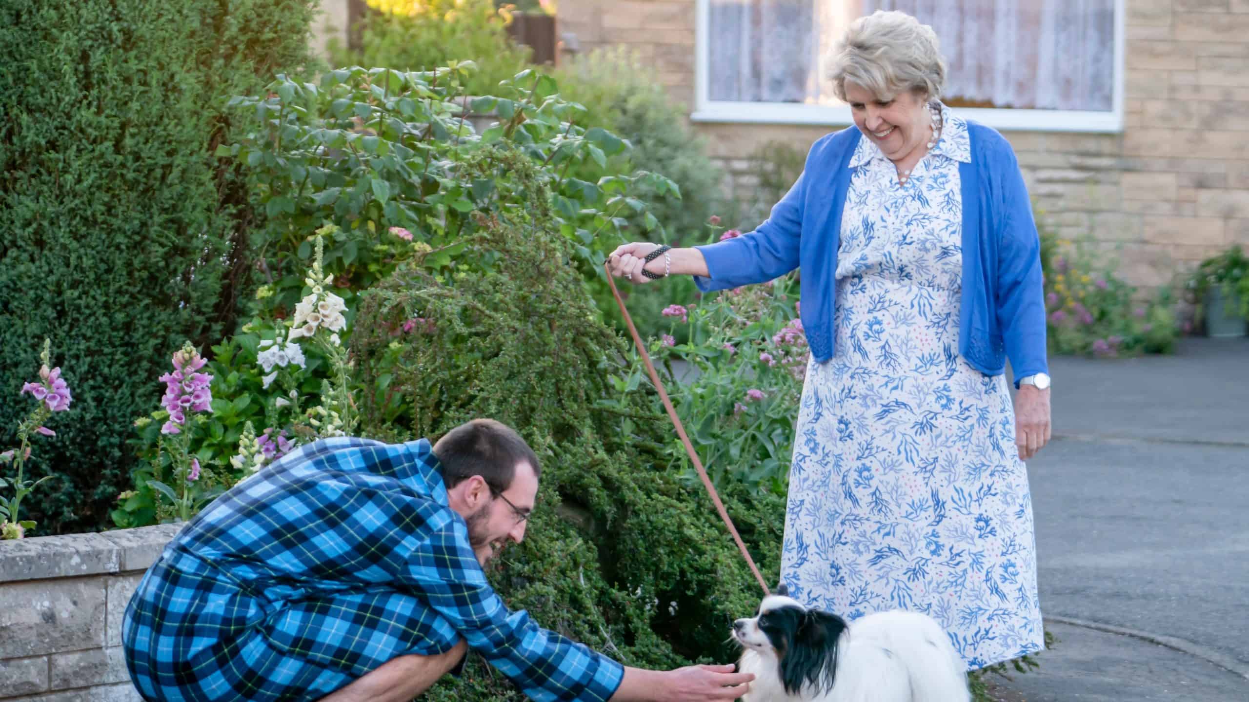 Ben Field and Ann Moore Martin for the show, The Sixth Commandment (Credits: BBC One)