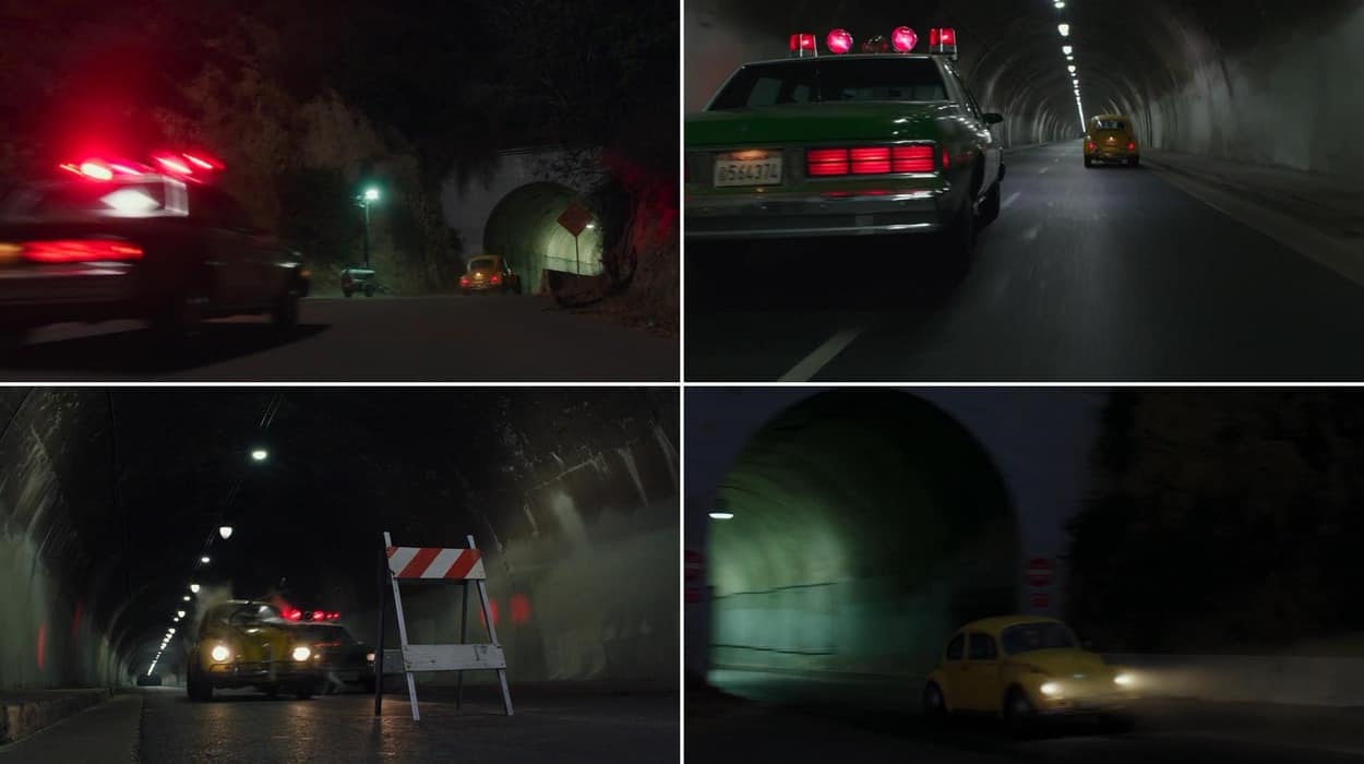 Charlie, Bumblebee, And Memo Get In And Out Of The Mt. Hollywood Tunnel