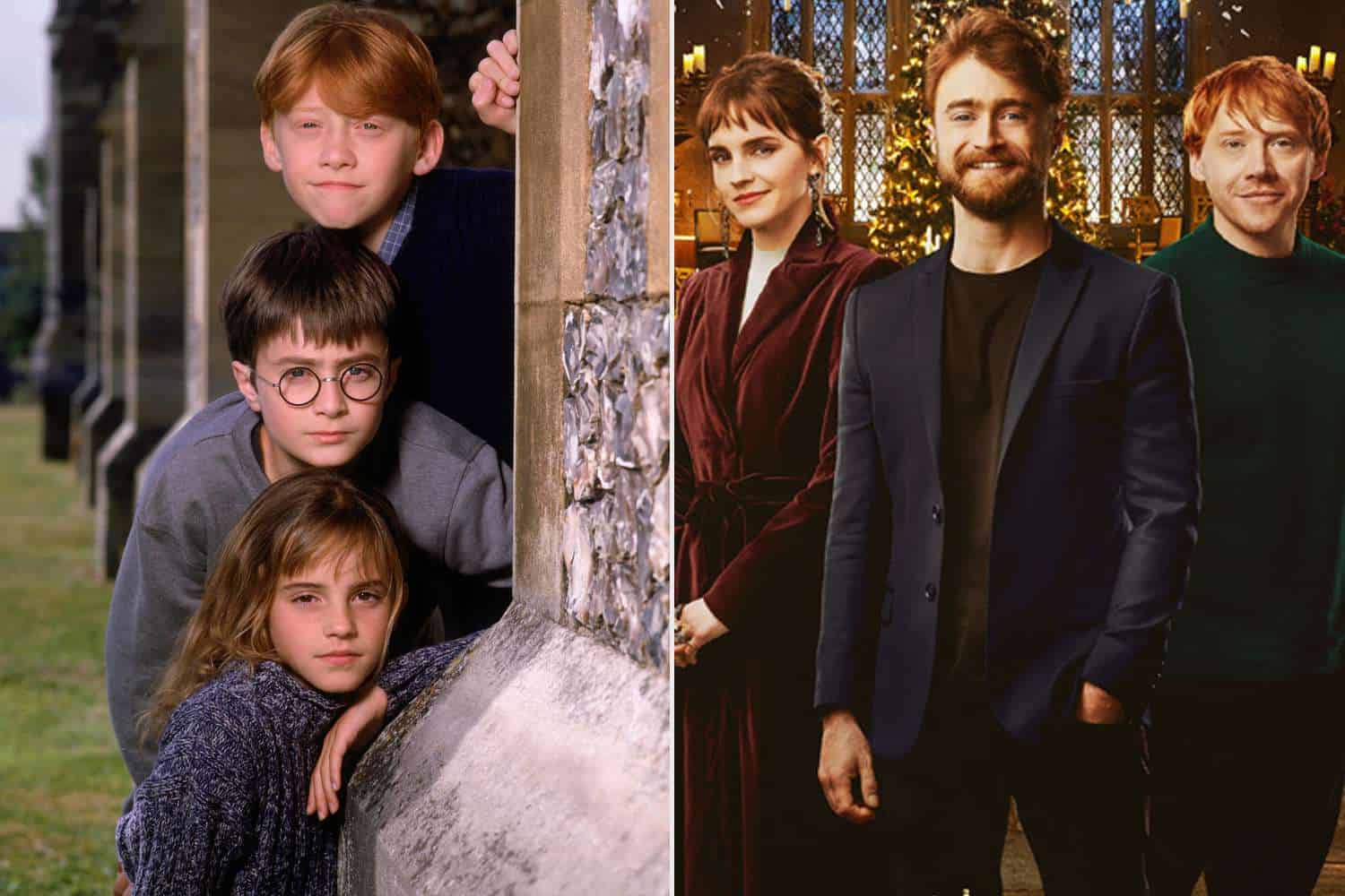 Cast of Harry Potter Then and Now (Credits: People)