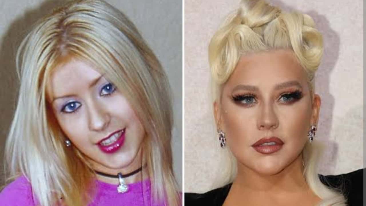 Christina Aguilera Before And After