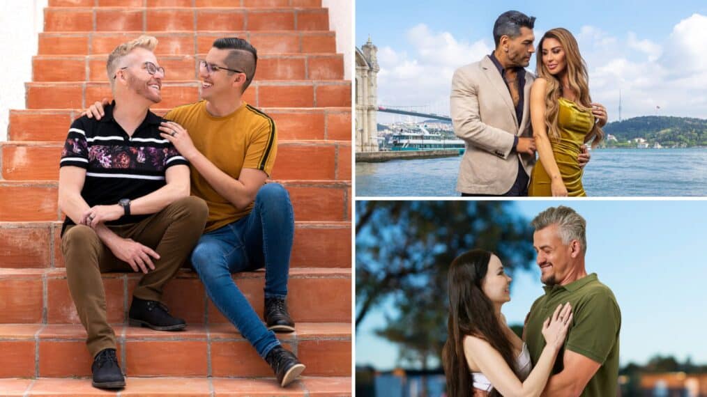 Couples from the fifth season of the show, 90 Day Fiance: The Other Way (Credits: People)
