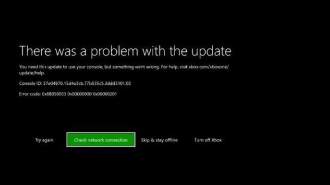 Error Code 0x8b050033 in Xbox