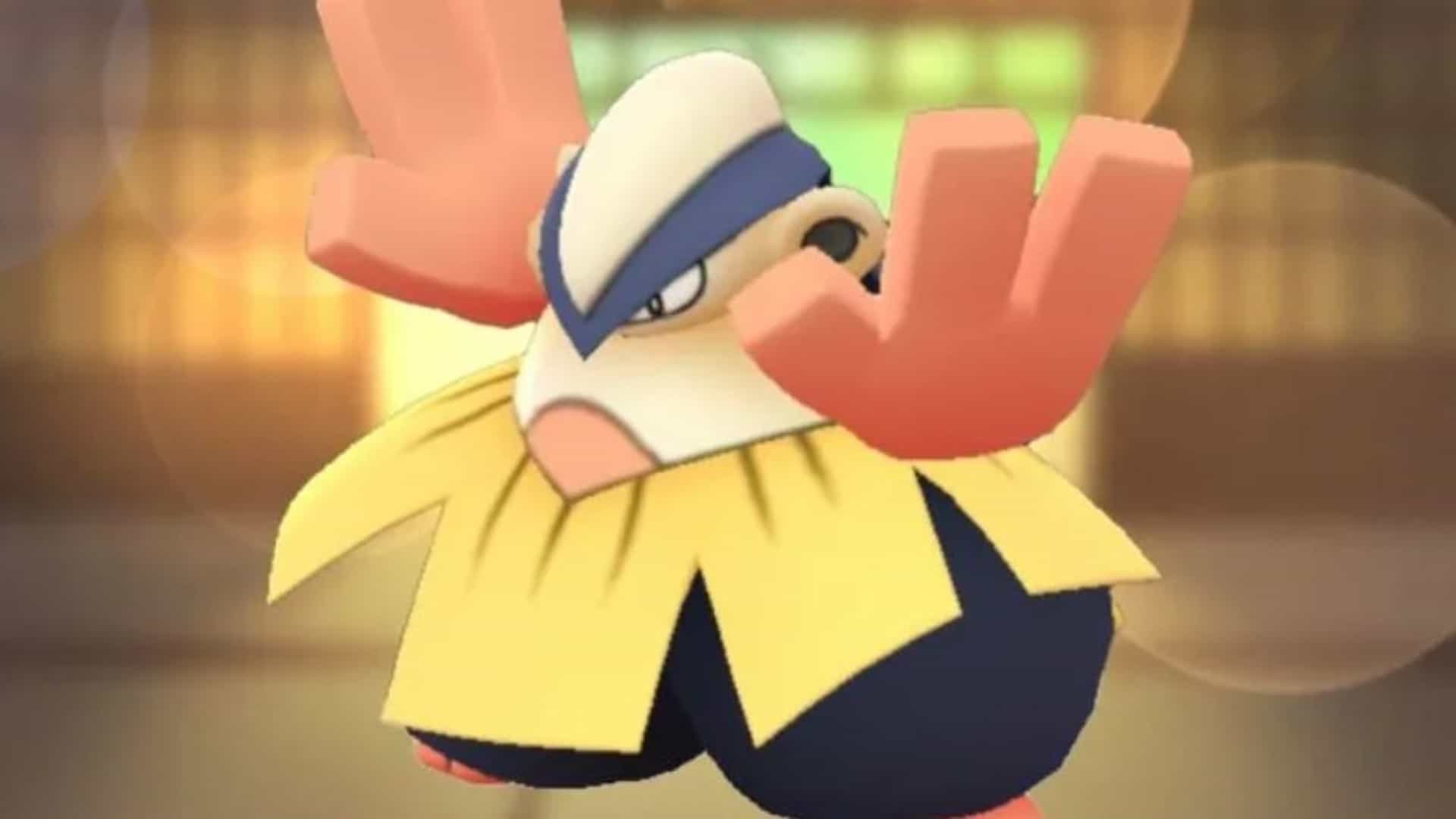 Hariyama in Pokemon Go