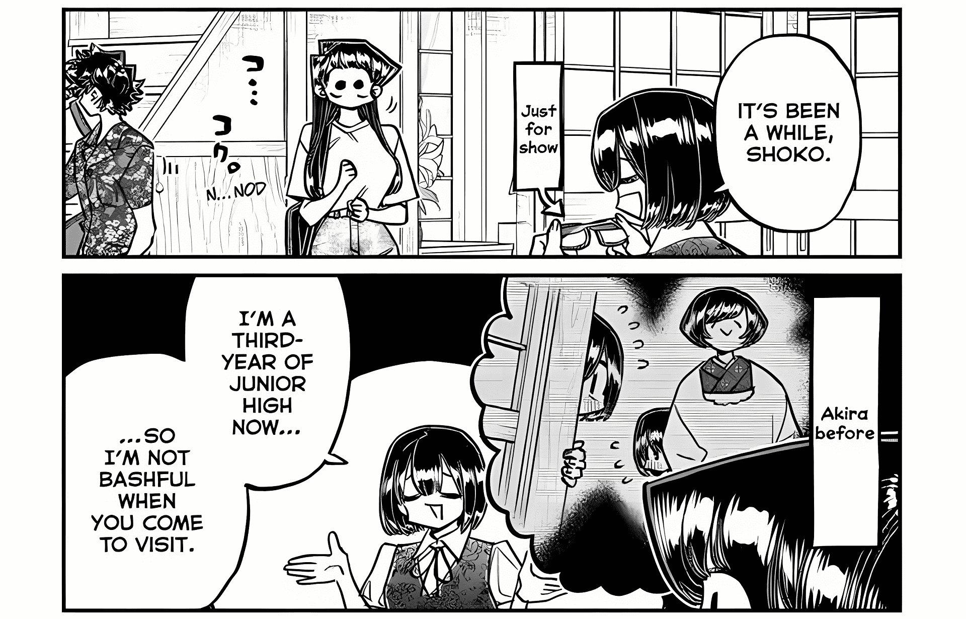 Chapter 414, Komi-san wa Komyushou Desu Wiki