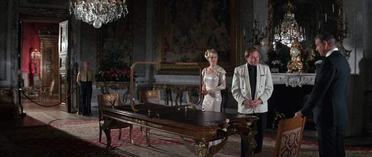 Max Largo and James Bond In Waddesdon Manor