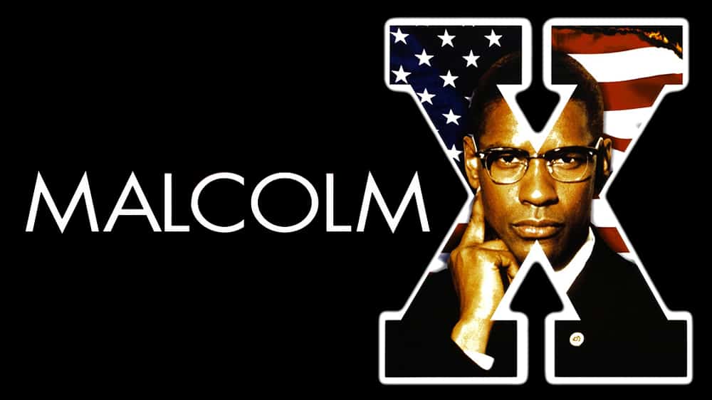 Poster for Malcolm X (Credits: Warner Bros.)