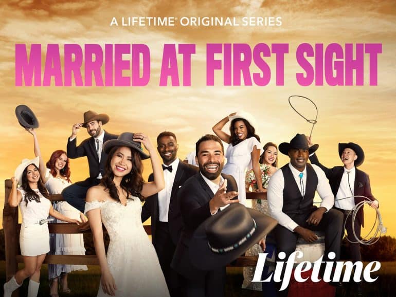 Poster for the show, Married at First Sight Season 16 (Credits: Lifetime)