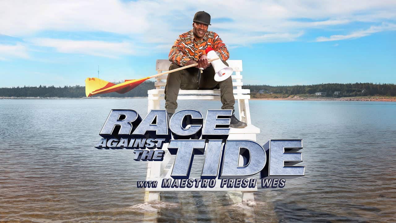 Poster for the show, Race Against the Tide (Credits: CBC)