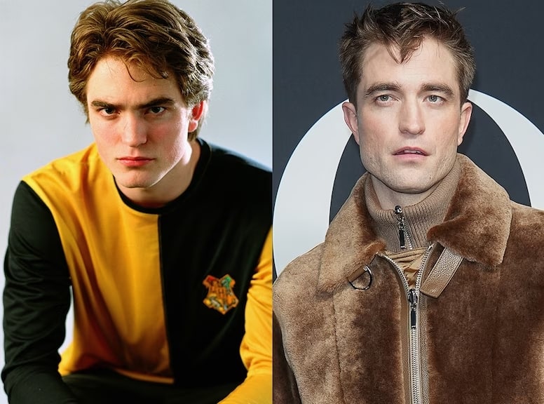Robert Pattinson Then (Left) and Now (Right) (Credits: Getty Images)