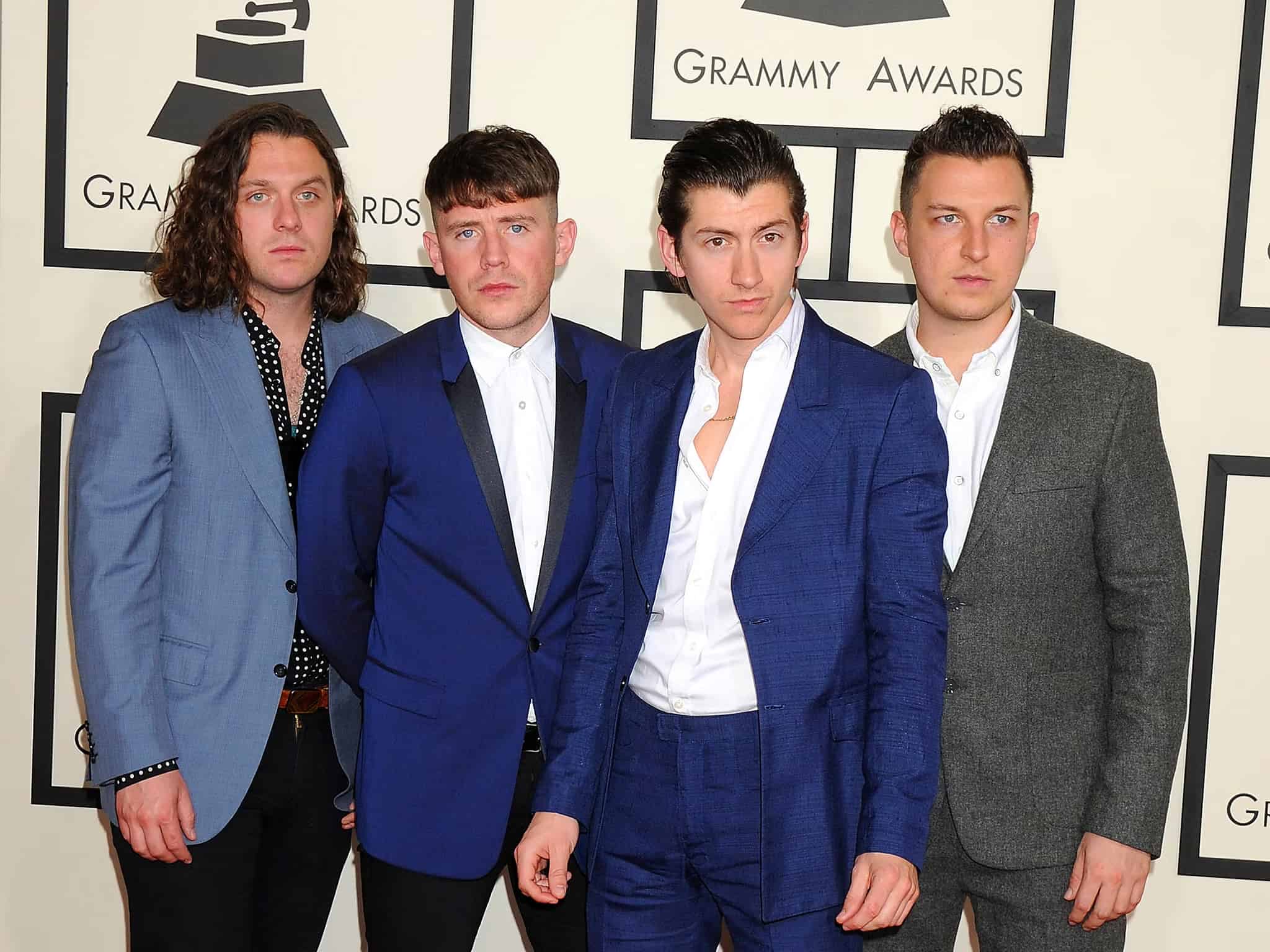 The band at the Grammy Awards
