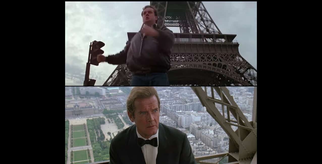 The Eiffel Tower Chasing Scene In A View To A Kill