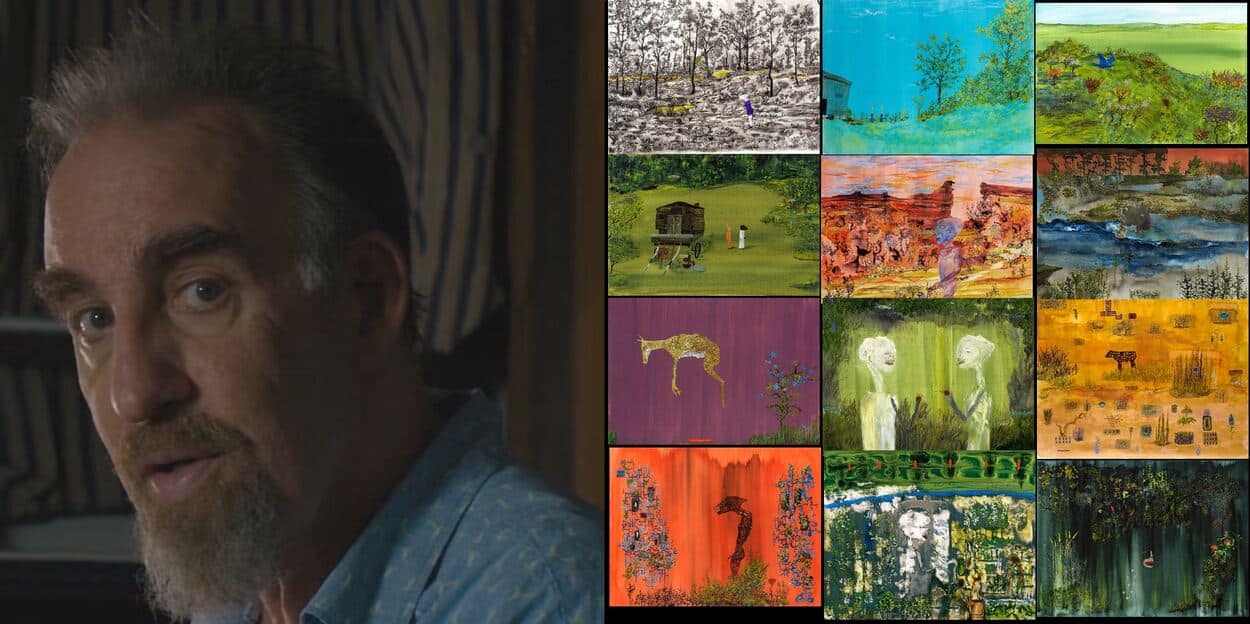 John Lurie And His Paintings