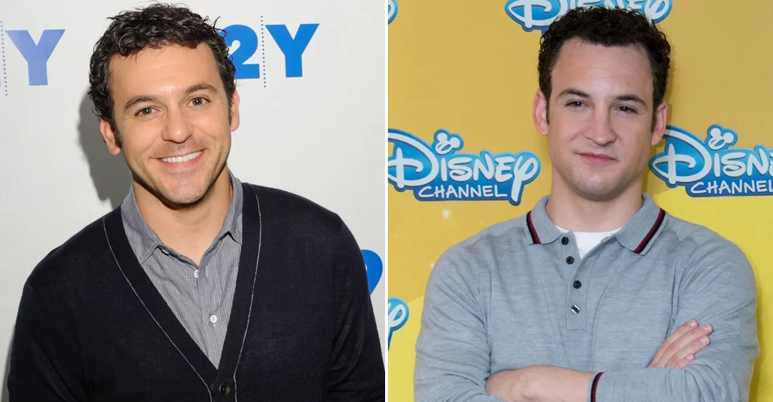Fred Savage alongside his brother Ben Savage. 