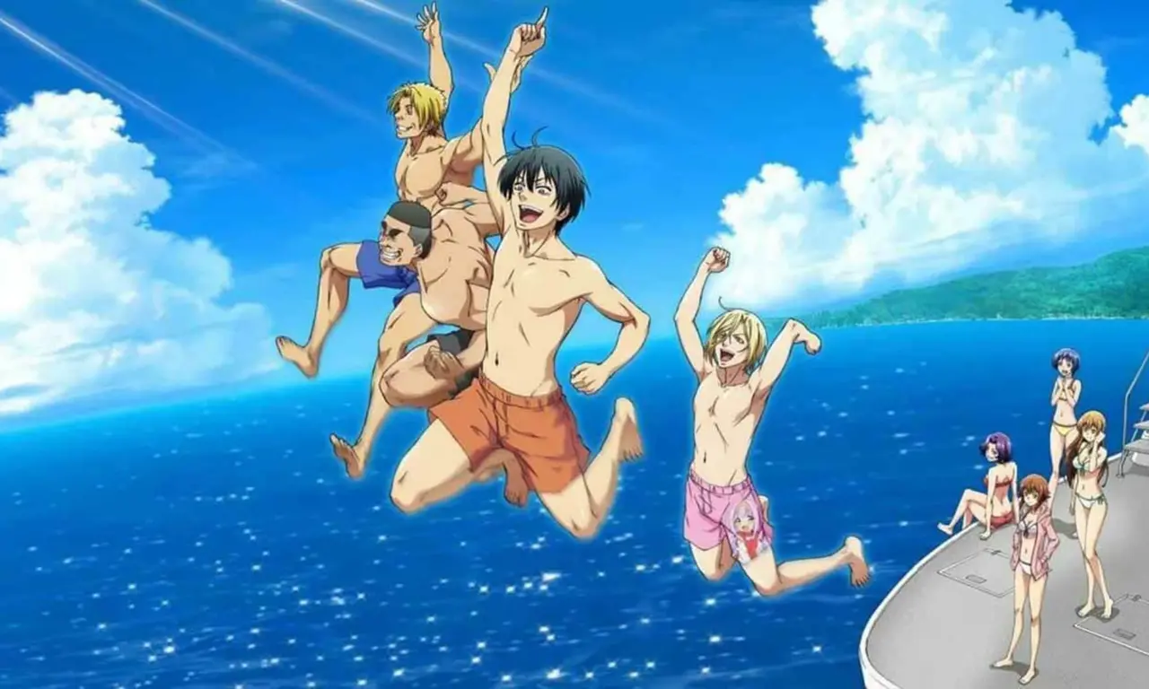 Grand blue characters 