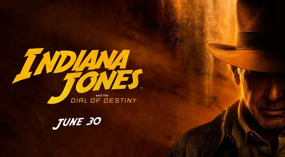 The official poster for Indiana Jones 5.