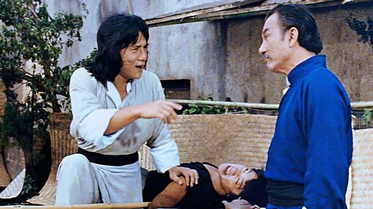 A young Jackie Chan in a still from the 1980 film, The Young Master. 