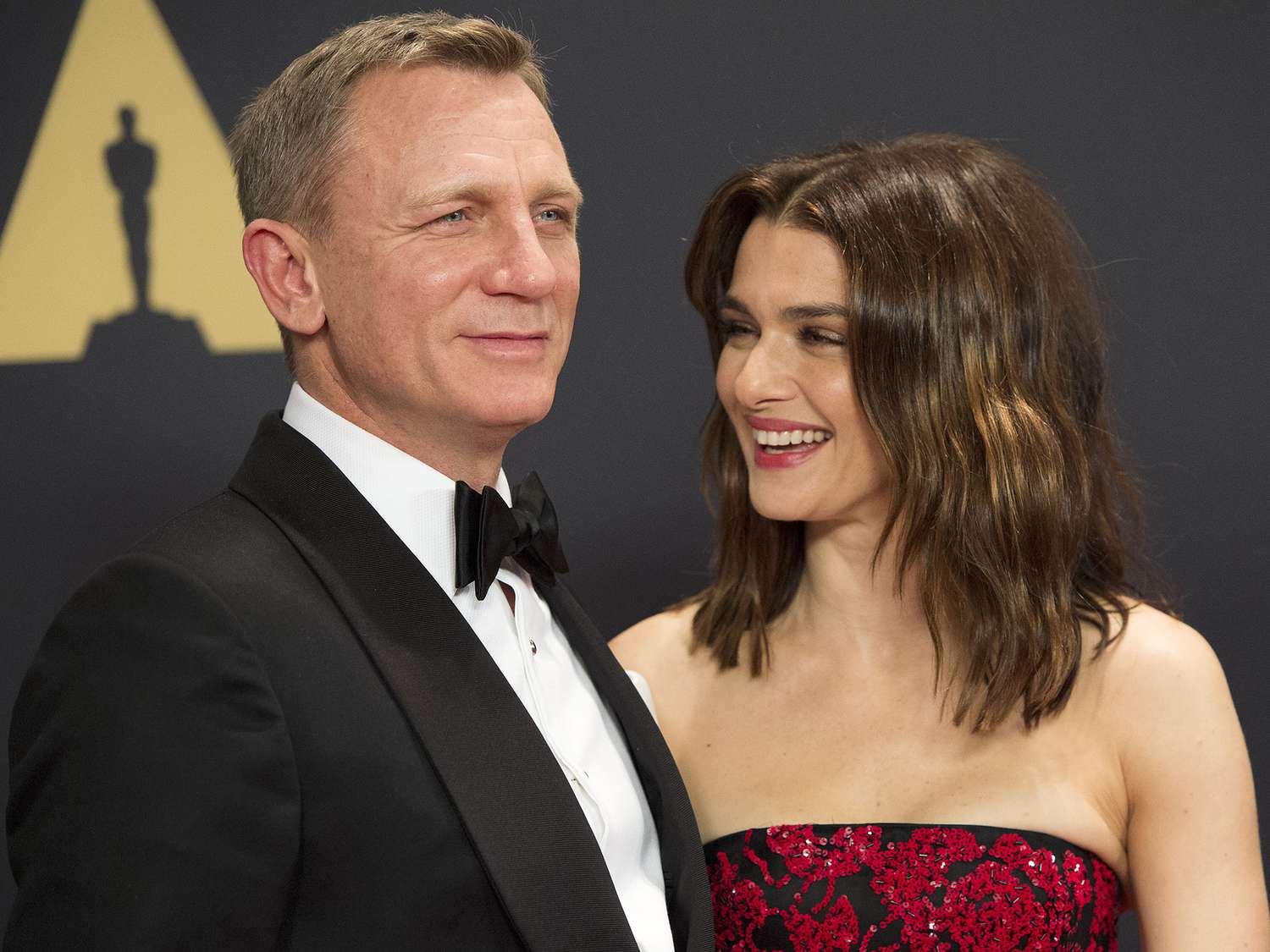Rachel Weisz with her husband Daniel Craig who she has been married to for over a decade now. 