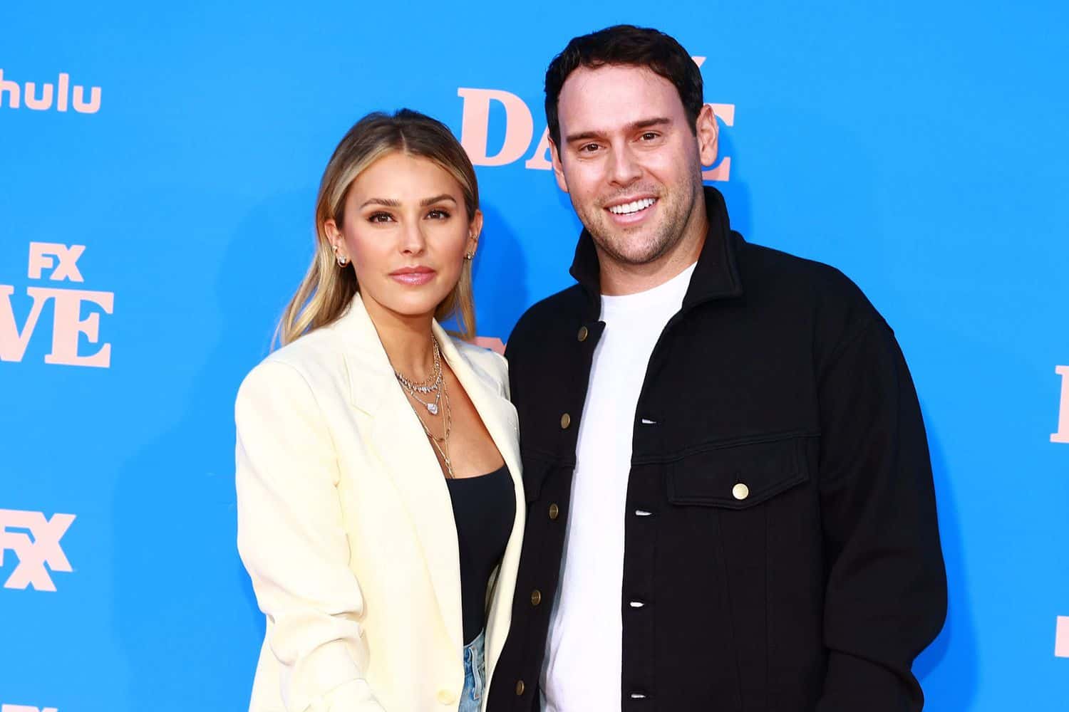 Scooter Braun with his wife Yael Cohen.