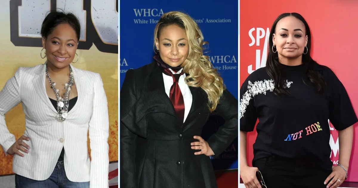 Actress Raven Symone's transformation over the years (Credits: Life & Style)