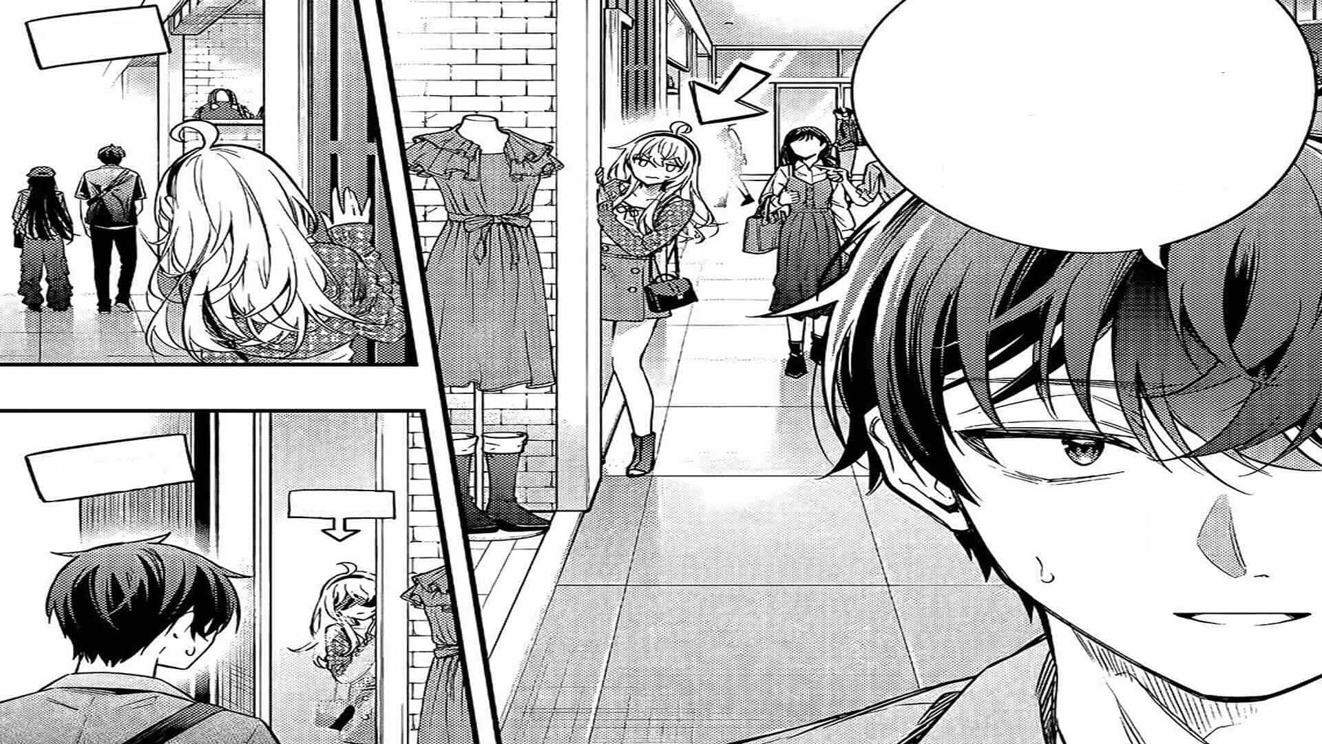 Alya Watching Kuze And Yuki From A Distance - Alya Sometimes Hides Her Feelings In Russian Chapter 21