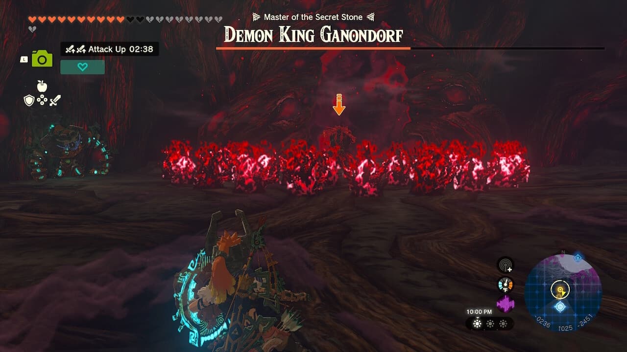 Demon King Ganondorf fight