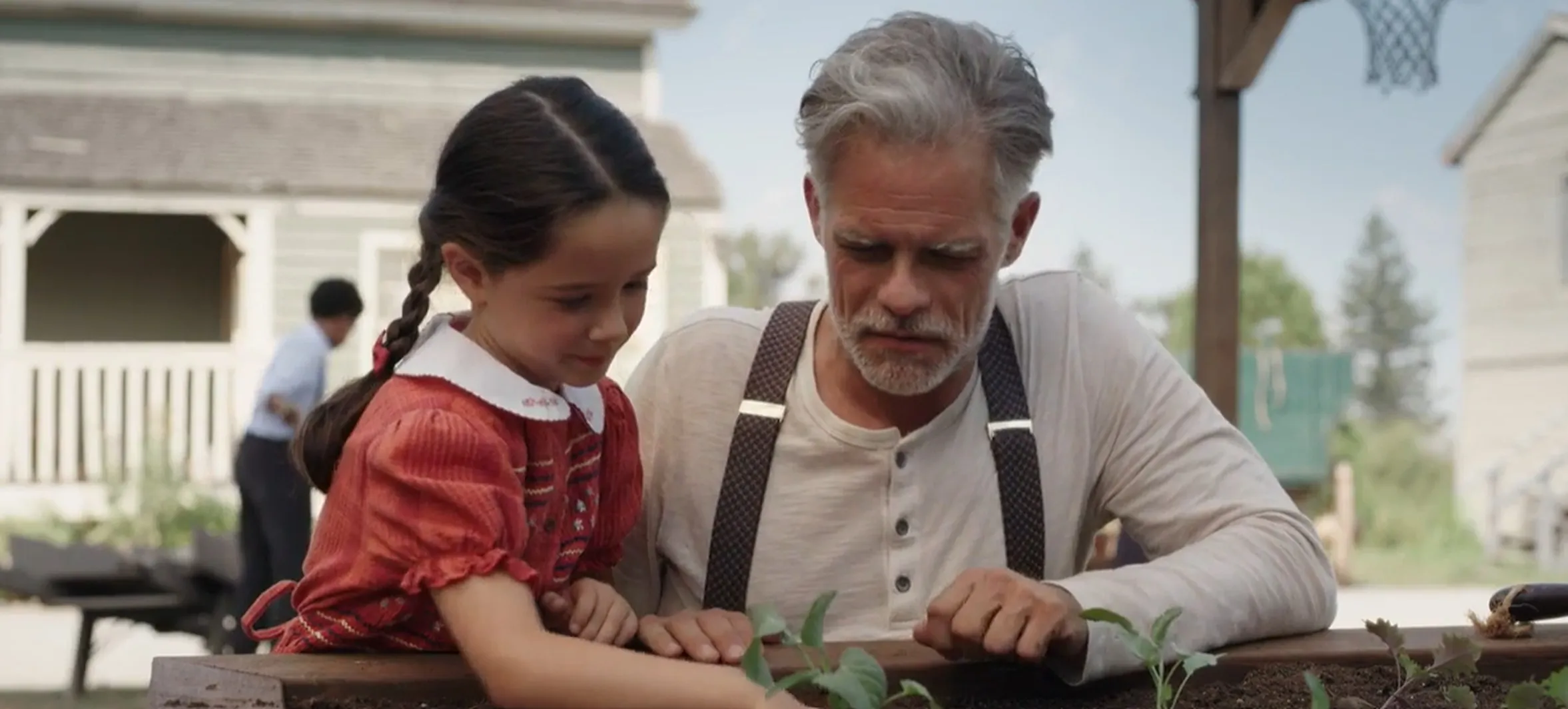 Henry helping the town kids in the recent episode of the show (Credits: Hallmark Channel)