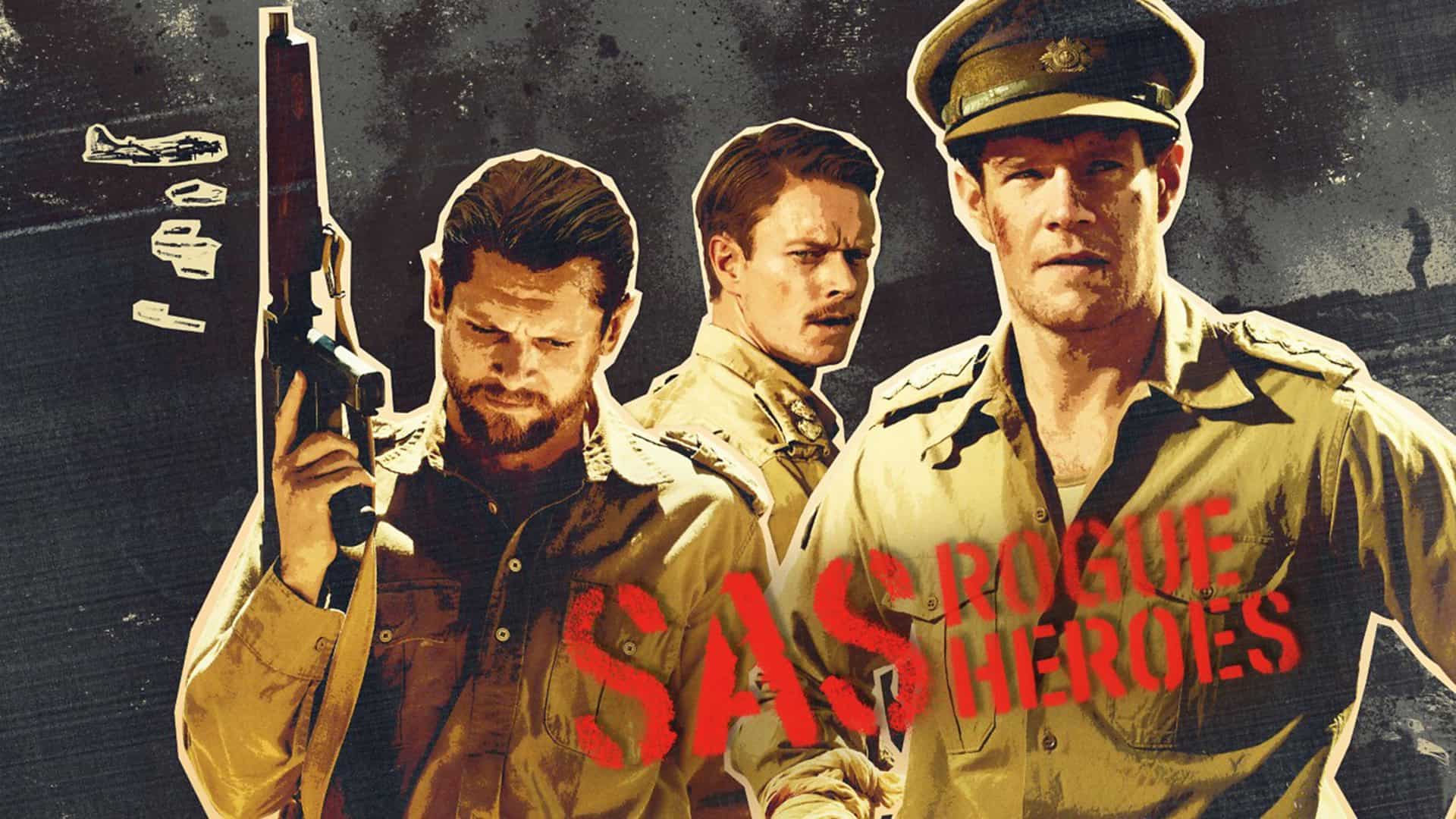 Poster for the show, SAS: Rogue Heroes (Credits: BBC)