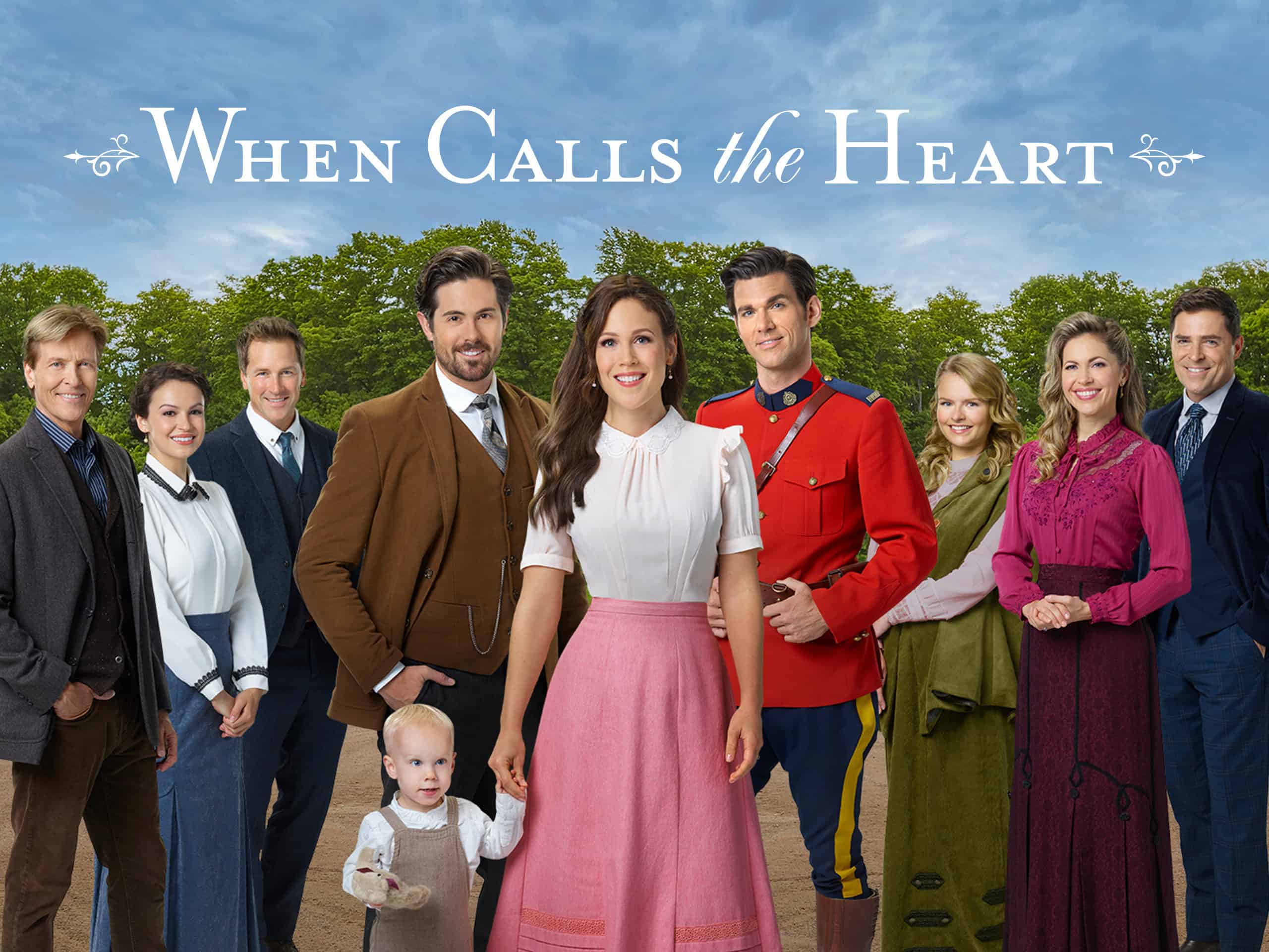 Poster for the show, When Calls the Heart (Credits: Hallmark Channel)