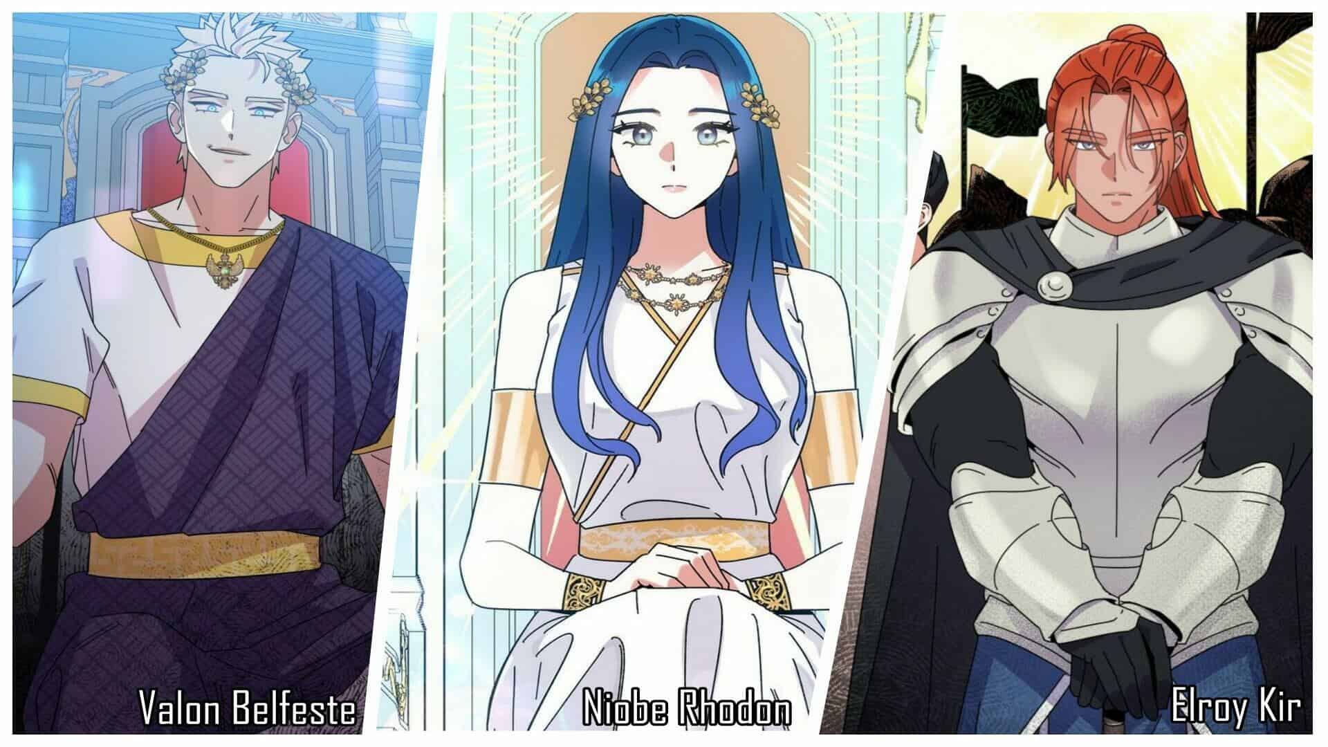 The Emperor Of The Russian Empire - Valon Belfeste (Left), The Empress of The Russian Empire - Niobe Rhodon (Middle), And General Of The Russian Empire - Elroy Kir (Right) - A Second Chance At Saving You Chapter 1