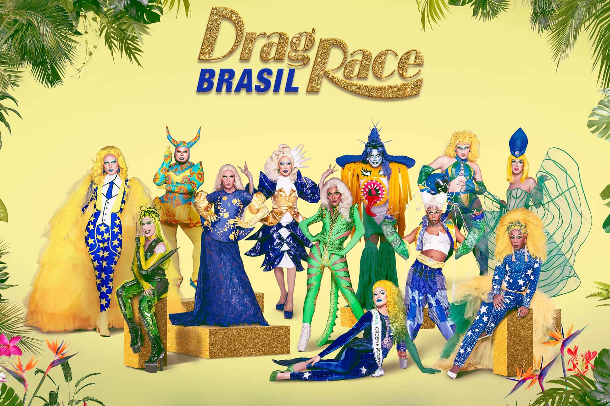 The contestants for the show, Drag Race Brasil (Credits: MTV)