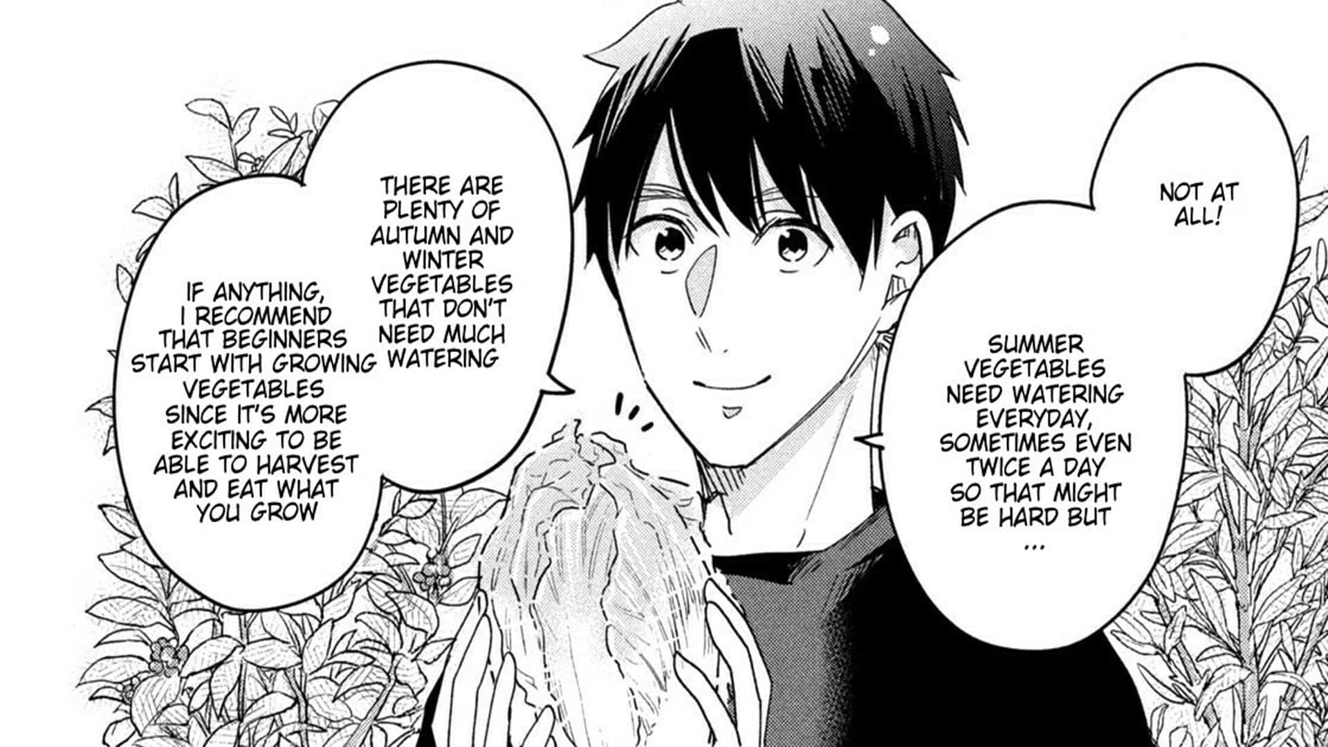 Tokita Talking To Narumi About What They Should Plant Together - Kyou Mo Beranda De Chapter 10