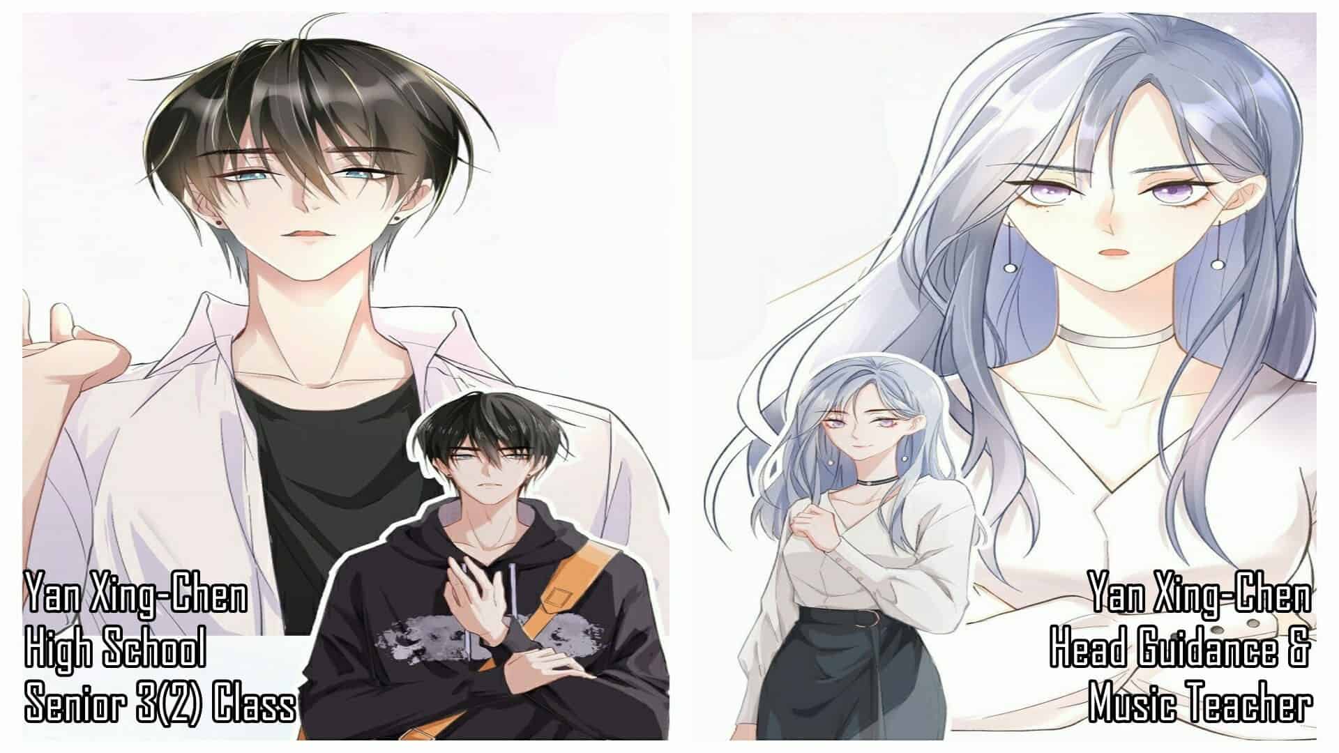 Yan Xing-Chen Senior 3(2) Class (Left) And Yan Xing-Chen Head Guidance & Music Teacher (Right) - The Distance Between The Stars Chapter 1