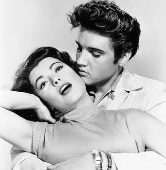 Elvis Presley and Judy Tyler