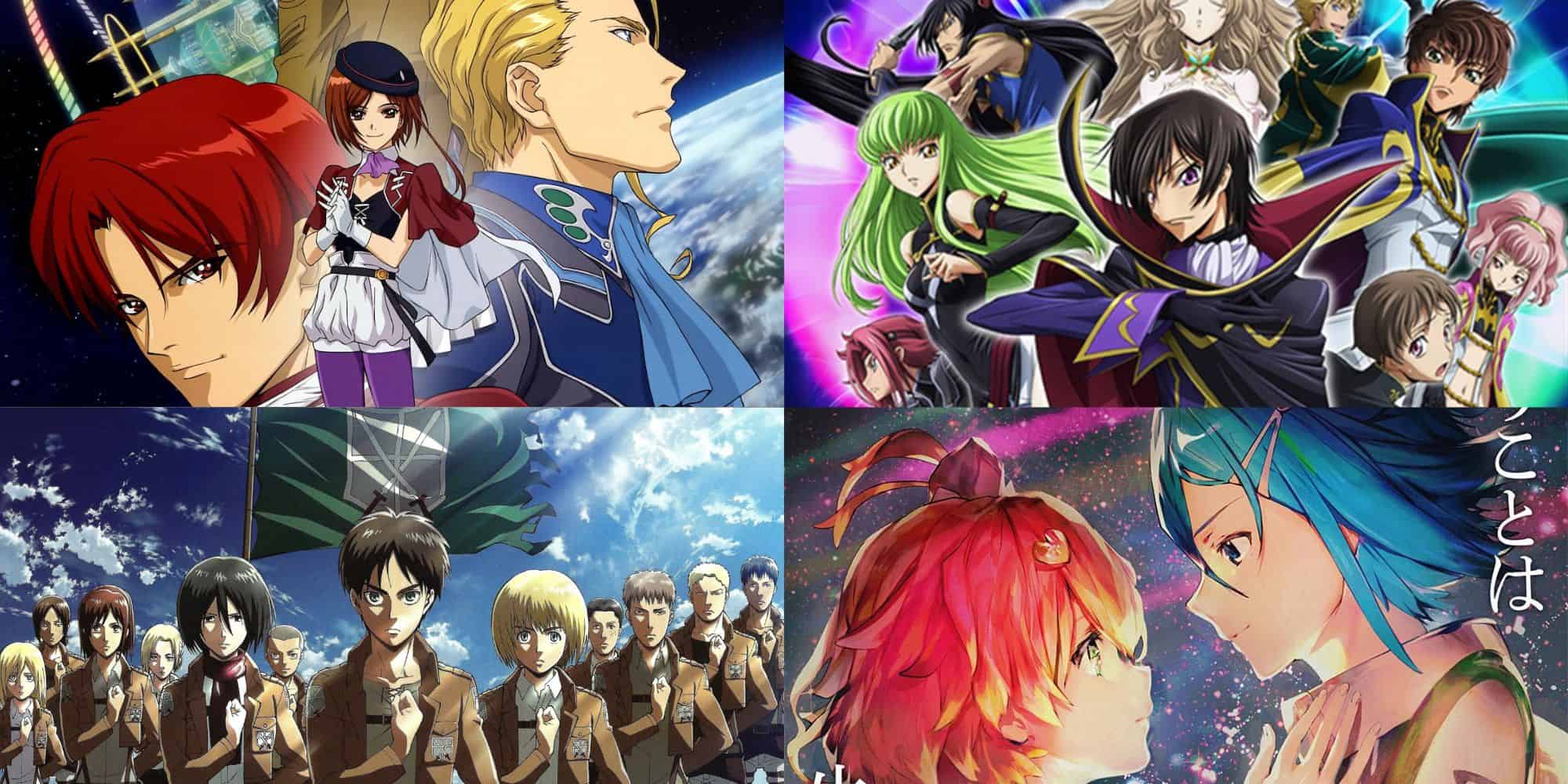 12 Anime Like Legend Of The Galactic Heroes